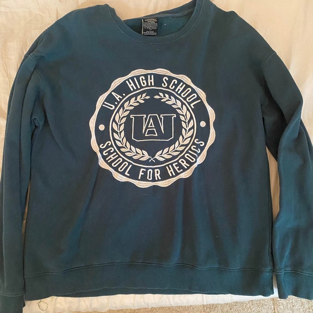 My Hero Academia Embroidered Crewneck